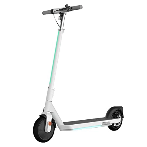 Electric Scooter : UIUI Electric Scooter Portable Folding Commuting Boost Scooter Adult mini scooter, 10.4AH lithium battery, 40KM battery life, custom ambient light, 114.5X45X113cm
