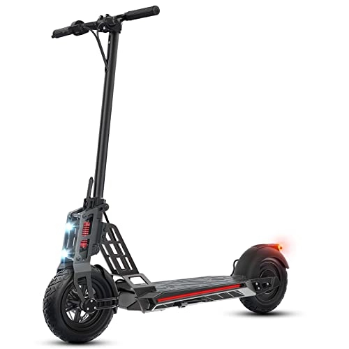 Electric Scooter : urbetter Electric Scooter Adults, E Scooter 30-40km Long Range Scooter 10 Inches Tire Electric Scooter E Scooter 36V 13Ah Electric Scooters (black)