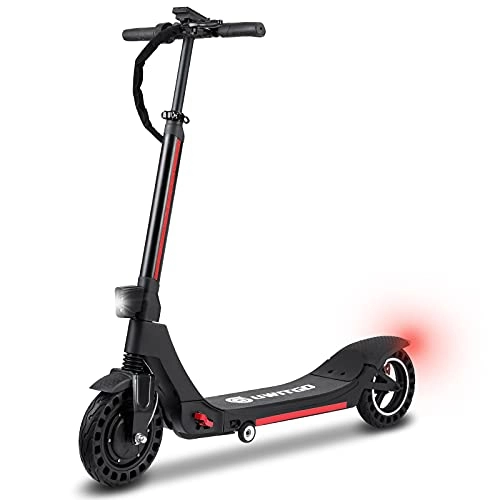 Electric Scooter : UWITGO Electric Scooter Adult 350W Max Speed 25Km / h Range 30Km, Foldable E Scooter with 10 Inch Solid Tires, Adult E-Scooter, Commuter Scooter for Adults