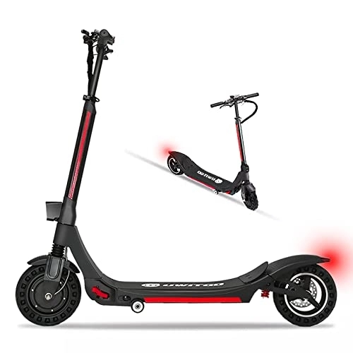 Electric Scooter : UWITGO Electric Scooter Adult 350W Max Speed 25Km / h Range 30Km, Foldable E Scooter with 10 Inch Solid Tires, Max Load 120Kg, Adult E-Scooter, Escooter for Adults
