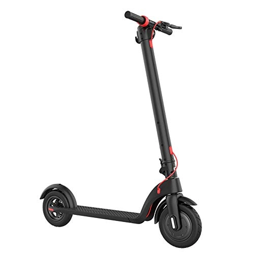 Electric Scooter : Vests Foldable Electric Scooter 8.5 Inch Foldable Electric Scooter with Removable Lithium Battery for Two-wheel Charging for 3 Hours Portable Electric Scooter
