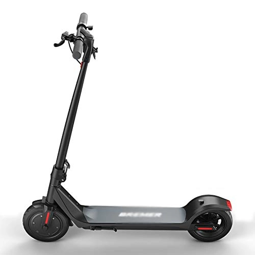 Electric Scooter : Vests Folding E-Scooter, 36V8.5 Inch Aluminum Alloy Folding Lithium Battery Portable Three-speed Adjustable Leather Foot Pad Performance Electric Scooter