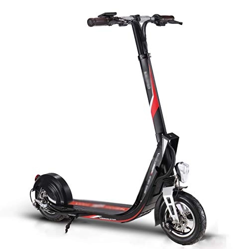 Electric Scooter : Vests Performance Electric Scooter, 36V Lithium Battery Adult Foldable Two-wheel Aluminum Alloy Small Disc Brake Triple Shock Absorption Portable Electric Scooter