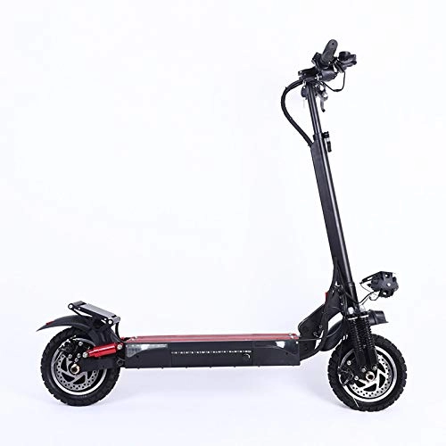 Electric Scooter : Vests Performance Electric Scooter, Two-wheeled Electric Scooter Foldable Aluminum Alloy Removable Waterproof for Adult Travel Portable Electric Scooter