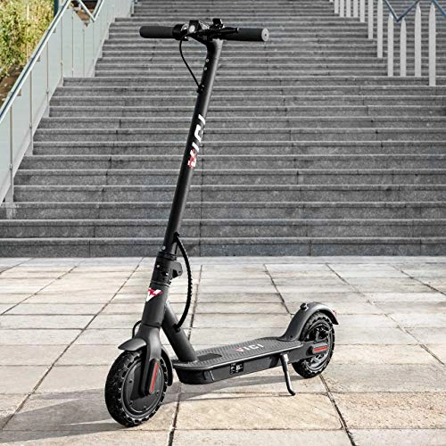 Electric Scooter : VICI City Commuter Electric Scooter [350W / 36V / 7.5AH] - With App | Electric Scooters | E Scooter | Adult Scooters (Scooter + Large Helmet (57-61cm))