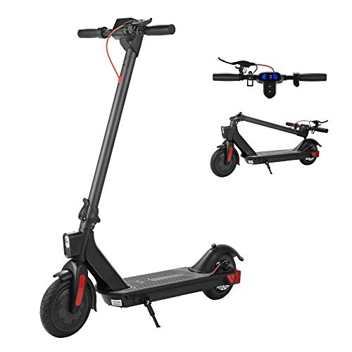 Electric Scooter : VidaSensilla Electric Scooter, 8.5 inch Tires Long Battery Life 42V, Lightweight and Foldable, Portable Electric Kick Scooter for Adults Teens Kids