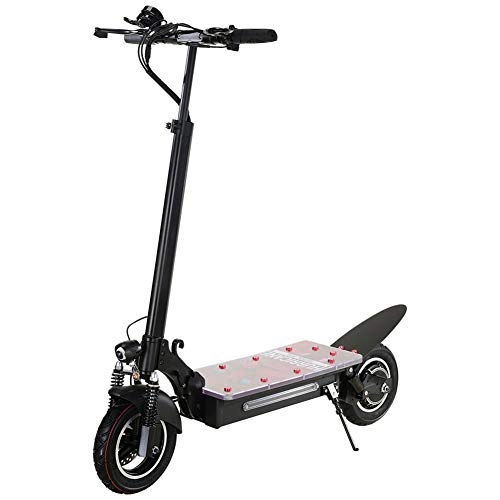 Electric Scooter : WLDOCA Electric Scooter for Adults and Teenagers, Easy Folding & Carry Design, Ultra Lightweight E Scooter with Adjustable Seat
