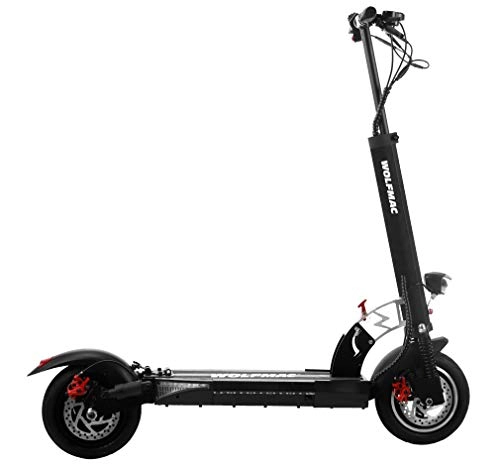 Electric Scooter : Wolfmac™ H6 Electric E-Scooter, 2021 Model Scooter, FAST 28mph, Mega 46m Range!, Adult EScooter