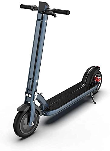 Electric Scooter : XINHUI Electric Scooter 300W Maximum Speed 25Mph, Speed Up To 35KM Per Hour Long Distance Battery Single Step Folding Portable Adult Electric Scooter
