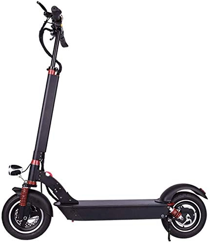 Electric Scooter : XINHUI Electric Scooter Folding Adult Scooter Lithium Battery Electric Vehicle_10 Inch 36V-350W-18A Battery Life 70-80 Kilometers