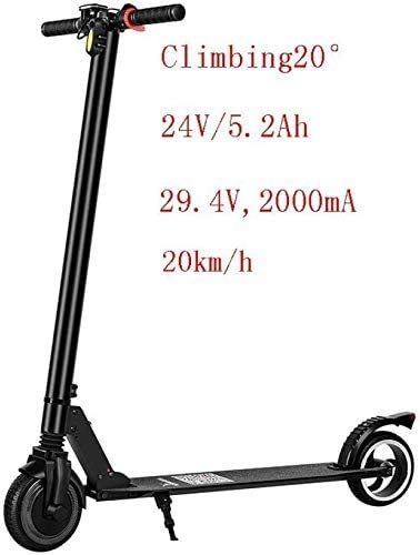 Electric Scooter : XINTONGSPP Folding Scooter, Front-Wheel Drive 6.5 Inches 250W 25Km / H, Maximum Load Capacity 120Kg, 5.2Ah Lithium Battery, Adult Scooter