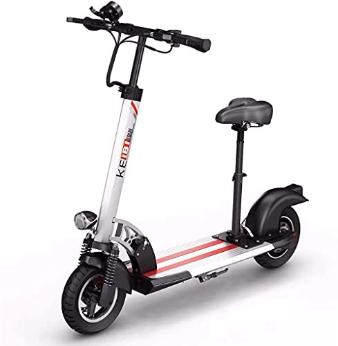 Electric Scooter : XINYUDAGE Electric Scooter- Folding E Scooter 3 Speed Modes Up to 50km / h LCD Display 10 Inch Pneumatic Tire for Adult and Teens Height Adjustable Ride Scooter iteration
