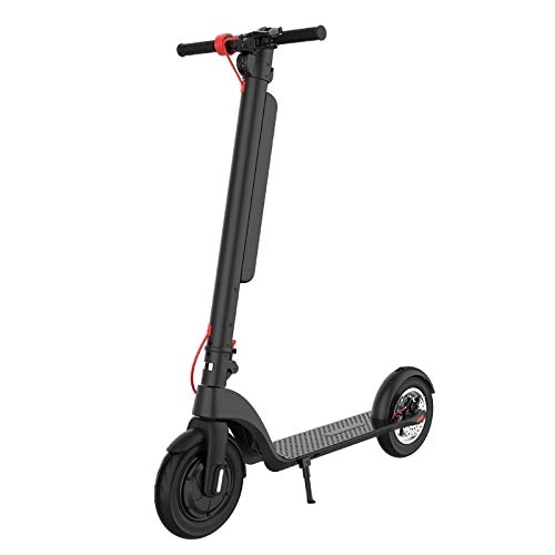 Electric Scooter : YONIS Foldable Electric Scooter with LED Headlight 25 km / h 10 Inch IP54
