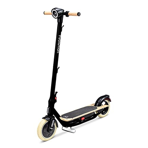 Electric Scooter : Yvolution YES Electric Scooter Adult, Foldable Electric Scooters for Kids 25 KM / H 36V 7.5AH 350W 8.5" Tires LED Display (BLACK)