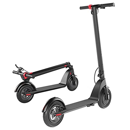 Electric Scooter : YX-ZD Foldable Electric Scooter Portable Adult Commuter Electric Scooter 10'' Vacuum Tires 20MPH 28Lbs Ultra-Light Body Electric Bike