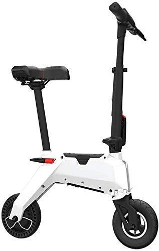 Electric Scooter : YZ-YUAN Portable Electric Scooter Adult, 350W Ultra-light Magnesium Alloy Body, Lightweight Electric Scooter For Men Women, 10-30 Km Durability, Short-distance Transportation Scooter Electric