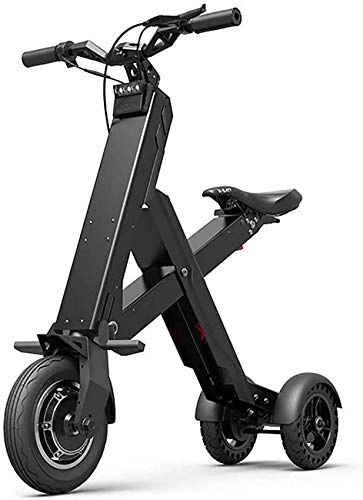 Electric Scooter : YZ-YUAN Portable Electric Scooter Adult, Ultra-light Aluminum Alloy Body, Mini Foldable Electric Scooters, 12.5Ah Lithium Battery 300W, 25km / h, 150kg Load, Outdoor Vehicle Electric Scooter With Seat