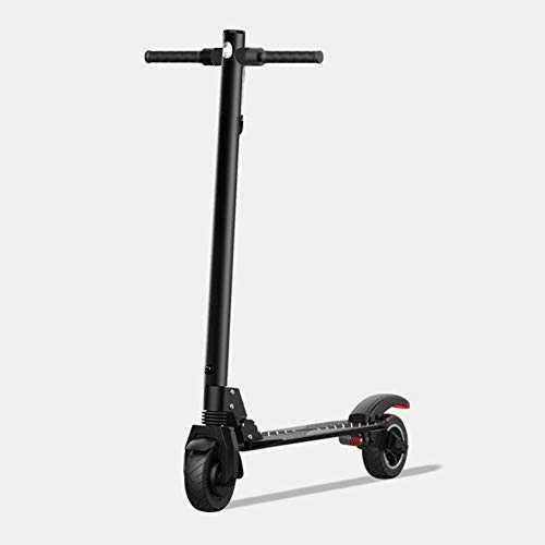 Electric Scooter : ZCPDP Small Folding Electric Scooter 36V 5200mAH-10200mAH, Dual-brake 6-inch Shock-resistant Solid Tire Commuter Electric Scooter, Load 200kg