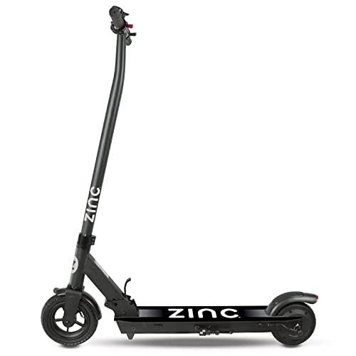 Electric Scooter : Zinc Unisex Kick E-scooter Folding Electric Eco Plus Scooter - Black