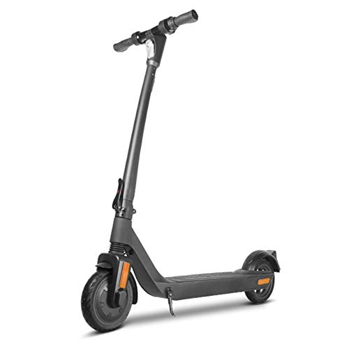 Electric Scooter : ZLYJ Electric Kick Scooter for Adults, Folding Light-up Scooter, Rear Brake, 8.5" Big Wheels Lightweight Design Great Scooters for Adults and Teens