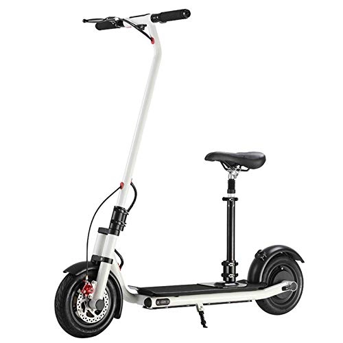Electric Scooter : ZLYJ Electric Kids / Adult Scooter with 3 Seconds Easy-Folding System, Folding Scooter with Disc Brake and Large Wheels 36V Powerful 480W Motor B