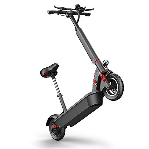 Electric Scooter : ZLYJ Electric Scooter, Foldable Adult E-Scooter, 3 Speed Modes, 500W Motor, Maximum Speed 80 km / h, Intelligent LCD Display Balancing Scooter