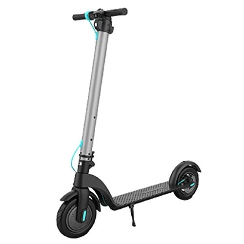 Electric Scooter : ZLYJ Electric Scooter, Folding E-Scooters with 350W, Max Speed 25km / h, 20km, Electric Scooter with LCD Display and LED Headlights, Scooter for Teenager and Adults
