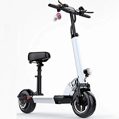 Electric Scooter : ZLYJ Electric Scooter for Adults / Teens, 36V / 10.4AH Powerful 500W Motor Big Wheels Scooter Easy Folding Kick Scooter Durable Push Scooter Support 220lbs Suitable for Age 10 Up Teens / Adults A