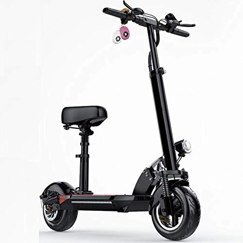 Electric Scooter : ZLYJ Electric Scooter for Adults / Teens, 36V / 10.4AH Powerful 500W Motor Big Wheels Scooter Easy Folding Kick Scooter Durable Push Scooter Support 220lbs Suitable for Age 10 Up Teens / Adults B