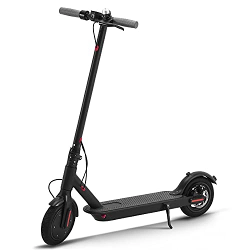 Electric Scooter : ZTBGY Electric Scooter Adult, Foldable Lightweight Powerful Battery Motor 350W / 10.4ah Scooter with App Control LCD Display 8.5inch Solid Tyre 30-35km Endurance and Max Speed To 25-30 Km / h
