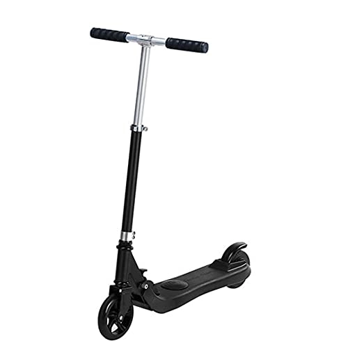 Electric Scooter : ZTBGY Eletric Scooter for Kids and Teens Age 5-14, Lightweight Folde Cheap Electric Scooter with New Mode and Low Battery Reminder Function Max Speed To 4-6km / h, Suitable for School or Play (black)