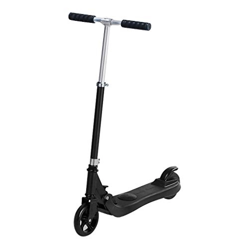 Scooter : Adult Scooter, 2-wheel Scooter, Suitable for Teenagers, Boys And Girls 6-12 Years Old, Foldable And Lightweight Single-pedal Scooter, Anti-skid Scooter (Color : Black)