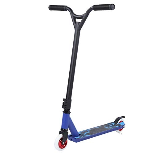 Scooter : Adults Scooter-Aluminum Wheel Core Adults Special Effects Limit Scooter Durable Professional Blue