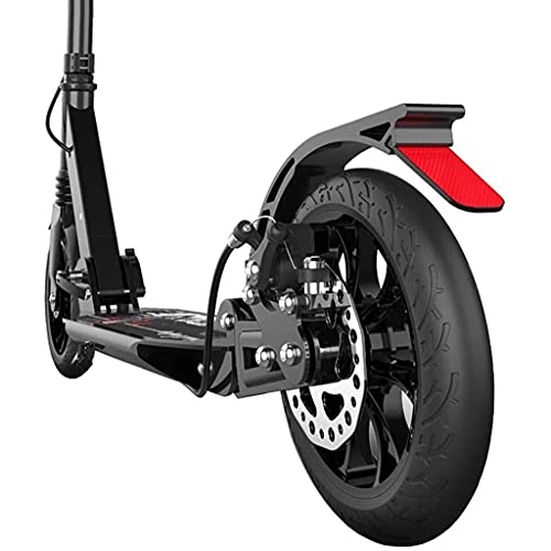 Scooter : AXQQ Kick Scooters, Quick-Release Folding System - Front Suspension System + Scooter, Birthday Gifts for Women / Men / Teens / Kids, Supports 220lbs