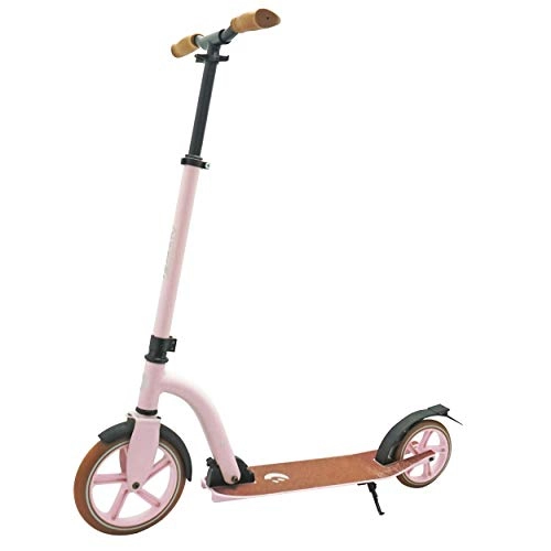 Scooter : Best Sporting Vintage Scooter 230 Aluminium Roller for Children and Adults, Limited Quantity (Pink, Adult Roll 230 / 180)