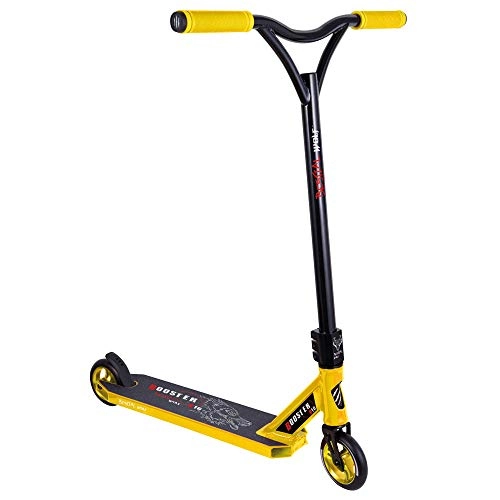 Scooter : BESTIAL WOLF Booster B18 Pro Freestyle Scooter with Aluminium Fork (yellow)