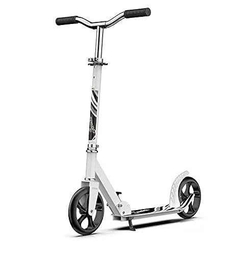 Scooter : City Scooter for Children and Adults XXL up to 125 kg White
