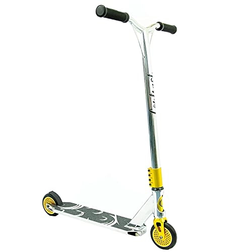 Scooter : Contrast Zone Stunt Scooter (Chrome / Gold)