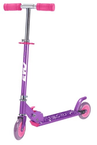 Scooter : Evo Folding Scooter Purple / Pink