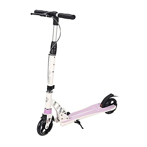 Scooter : GAOTTINGSD Scooters for Kids Scooters for Adults Kids Kick Scooter, Childrens Scooters, Bike-Style Grips, For Teens Children From 6-14 Years Old With Adjustable Handle, Great Outdoor Fun Pink
