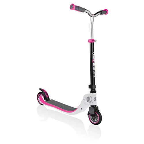 Scooter : Globber Flow Foldable 125 White Pink