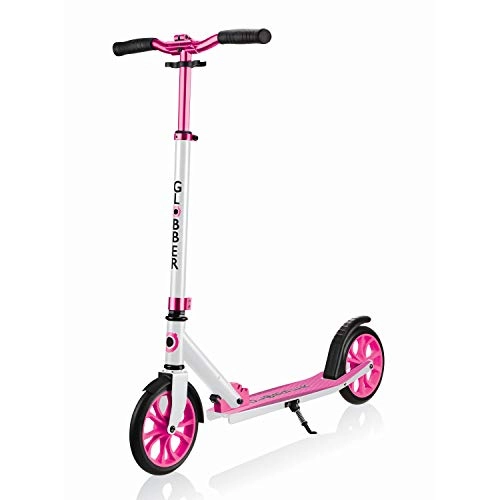Scooter : Globber NL205, 2 Wheel Scooter, White-Pink, One Size