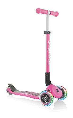 Scooter : Globber Primo Foldable Lights - Neon Pink