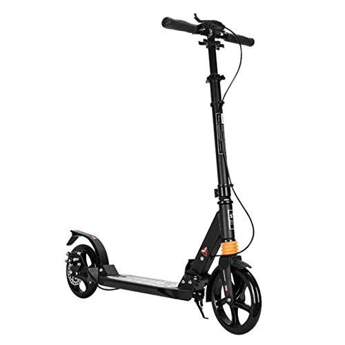 Scooter : jiashibohong Foldable Scooter for Adult, Portable 2 Wheels Caster Board, Disc Braking, E