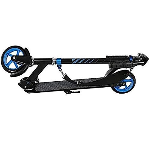 Scooter : LYC Scooter Bars, Adult Scooter, Scooter Wheels, Kick Folding Adult Kick with Adjustable Handle, Shock Absorption Teens, 220Lbs Capacity, Rear Brake / Reflector, Foot Support