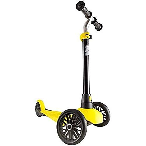 Scooter : LYC Scooter Bars, Adult Scooter, Scooter Wheels, Kick Lifting Toddlers Kick, Adjustable, 20 Kg Capacity, Wide Pedal and Rear Brake, Board for Kids Aged 2-4Yr Old