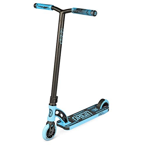 Scooter : MGP Action Sports - VX Origin Shredder Stunt Scooter - Multiple Colours - Suits Boys & Girls Aged 4+ - Worlds #1 Pro Scooter Brand - Madd Gear Est. 2002 (Blue / Black)