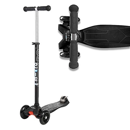 Scooter : Micro maxi Tbar scooter, black