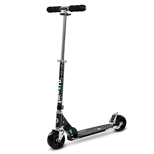 Scooter : Micro Rocket Scooter With Adjustable Handlebar For Age 12 + Black