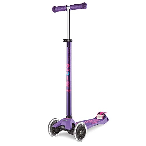 Scooter : Micro Scooter Maxi Led Deluxe - Purple